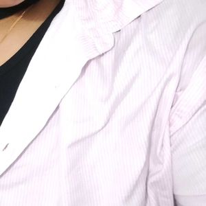 Lavender Button-Down Shirt