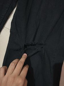 Black Jeans with Rips