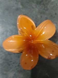 Korean Hibiscus Flowers Clutches Clips ( Pack Of 2