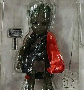 Baby Groot Action Figure Cos Thor Avenger