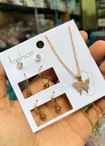 Golden Jewellery Set For Women