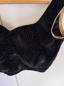 Glitter Padded Blouse
