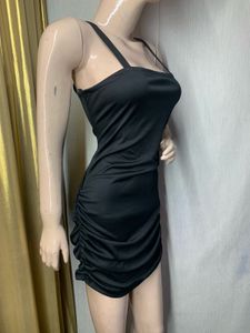 Few in Stock Chic Black Bodycon Mini Dress