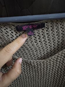 Crochet Cover Knitted Top