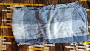 Mens Silk And Cotton Stole/Scarf