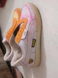 Custom Painted Puma Sneakers