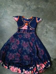 Floral Girls Dress with Bolero