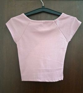 Dusty Pink Crop Top (S)