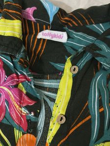 Tropical Floral Outfit for girls