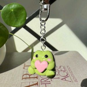 Clay Frog Keychains 🐸 (Any 1 Pc)