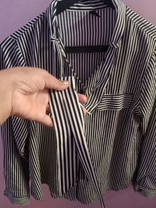 Straight Lining Shirt For Girls
