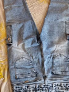 Light Blue Cargo joggers