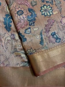 Less Used Rise Color Organza Saree