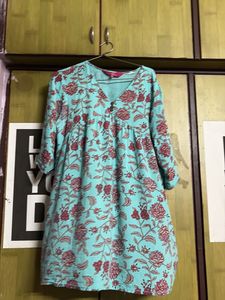 Floral Print Tunic Top