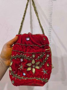 Bridal Jewellery Storage Bag.