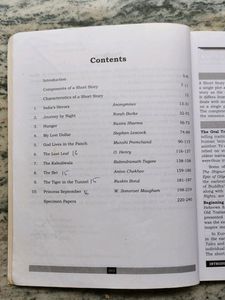 Workbook on A Collection of ICSE Poems and Short Stories
