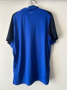 Adidas Blue &amp; Black Polo Active Shirt