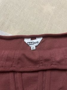 Brown Corset Top