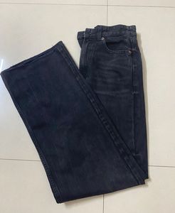 Black charcoal jeans