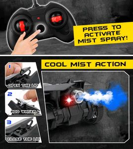Batman RC Car for Kids with Mist Spray Act