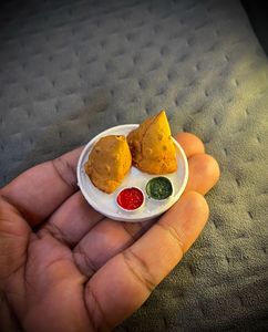 Samosa Fridge Magnet