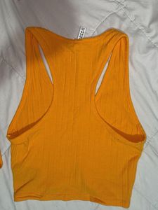 Yellow Ribbed Co-ord | H&amp;M | Size S