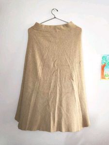 Tan Woolen Skirt