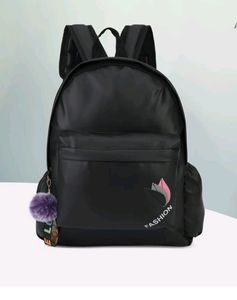 Korean Black Packpack