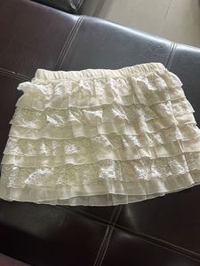 Ruffled Layered Skirt