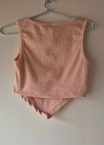 Pink Crop Top