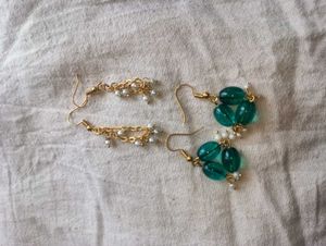 Two Pairs of Hanging Earrings