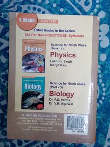 S. Chand Chemistry Class 9