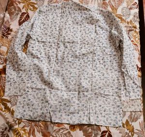 Floral Print Long Sleeve Shirt