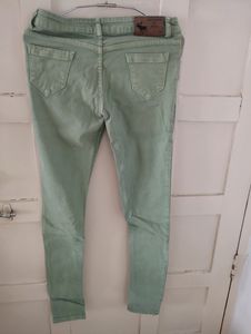 C-Green Colour Cotton Denim