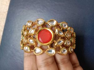 Statement Kundan Bracelet