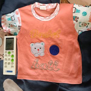Combo of 4 Baby T-shirts (Both Boy/Girl)