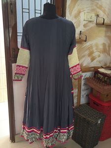 Anarkali Embroidered Kurta With Dupatta