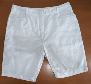 White Short Cotton M Size