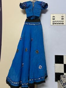 Mirror Work Lehenga Choli Set
