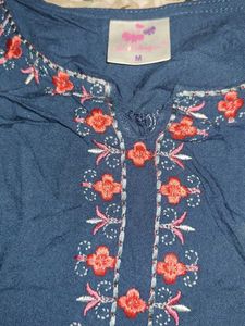 Embroidered Short Kurti