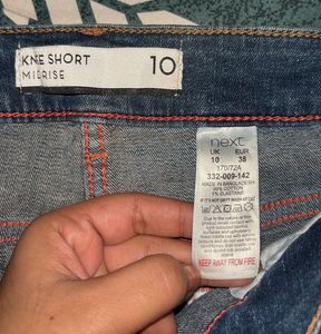 Next Denim Culottes - Size 10