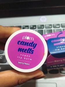 Plum Candy Melts Vegan Lip Balm
