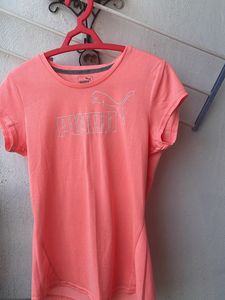 Puma Coral Activewear Tee