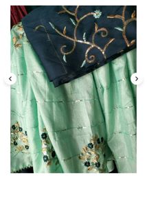 Green Saree