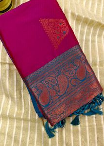 Kanchivaram Banrasi Silk Saree