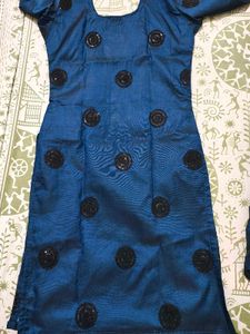 Elegant Blue Kurta Set