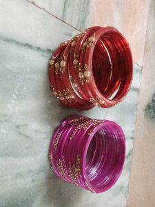 Combination Of Bangles N Kada