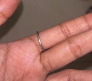 Elegant Floral Silver Ring