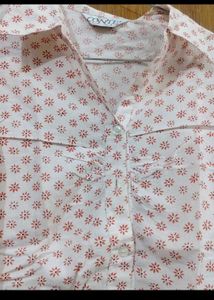 Floral Print Long Sleeve Shirt