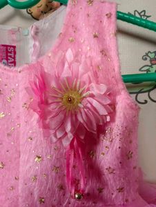 Pink Dress and Bangles Set